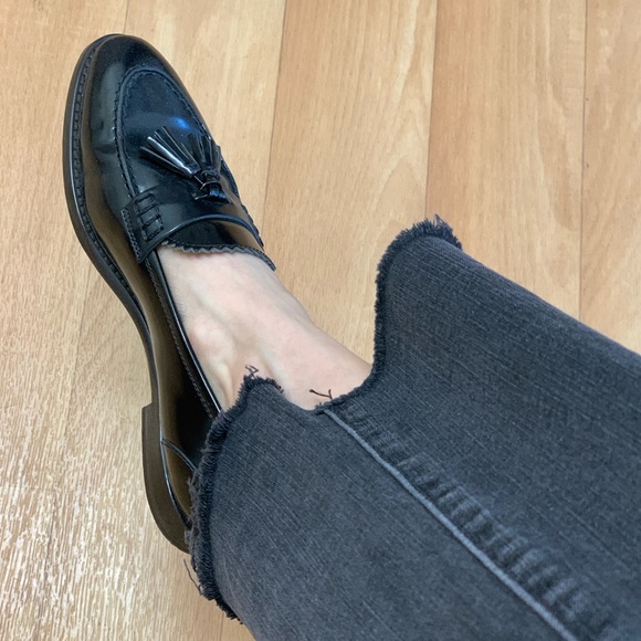 JCrew Biella Tassle Loafers, 5H, Black, A9861 - Picture 10 of 12